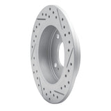 R1 Concepts 1990-2006 Infiniti G20 Rear Left Drilled & Slotted Geoperformance Rotor by R1 Concepts 830-67036L