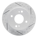 R1 Concepts 1990-2006 Infiniti G20 Rear Right Drilled & Slotted Geoperformance Rotor by R1 Concepts 830-67036R