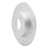 R1 Concepts 1994-2004 Infiniti I30 Rear Left Drilled & Slotted Geoperformance Rotor by R1 Concepts 830-67043L
