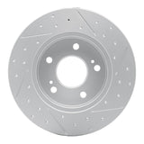 R1 Concepts 1994-2004 Infiniti I30 Rear Left Drilled & Slotted Geoperformance Rotor by R1 Concepts 830-67043L