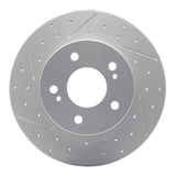 R1 Concepts 1994-2004 Infiniti I30 Rear Left Drilled & Slotted Geoperformance Rotor by R1 Concepts 830-67043L