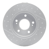 R1 Concepts 1994-2004 Infiniti I35 Rear Right Drilled & Slotted Geoperformance Rotor by R1 Concepts 830-67043R