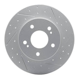 R1 Concepts 1994-2004 Infiniti I35 Rear Right Drilled & Slotted Geoperformance Rotor by R1 Concepts 830-67043R