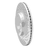Dynamic Friction 2002-2006 Infiniti I35 Front Right Drilled & Slotted Geoperformance Rotor by Dynamic Friction Company 830-67049R
