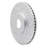 Dynamic Friction 2003-2005 Nissan Murano Front Right Drilled & Slotted Geoperformance Rotor by Dynamic Friction Company 830-67051R