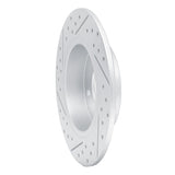 Dynamic Friction 2004-2006 Nissan Sentra Rear Right Drilled & Slotted Geoperformance Rotor by Dynamic Friction Company 830-67053R