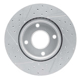 Dynamic Friction 2007-2014 Nissan Sentra Front Right Drilled & Slotted Geoperformance Rotor by Dynamic Friction Company 830-67056R