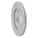 Dynamic Friction 2007-2017 Nissan Versa Front Left Drilled & Slotted Geoperformance Rotor by Dynamic Friction Company 830-67062L