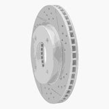 Dynamic Friction 2007-2017 Nissan Versa Front Right Drilled & Slotted Geoperformance Rotor by Dynamic Friction Company 830-67062R