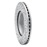 Dynamic Friction 2013-2025 Nissan Altima Front Right Drilled & Slotted Geoperformance Rotor by Dynamic Friction Company 830-67066R