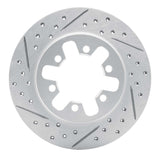 R1 Concepts 1985-1997 Nissan D21 Hardbody Pickup Rwd (4 Cyl Excl HD) Front Left Drill & Slot Geoperf Rotor by R1 Concepts 830-67081L