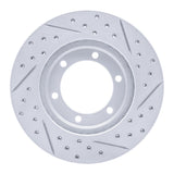 R1 Concepts 1998-2015 Nissan Np300 (Mexico) Front Left Drilled & Slotted Geoperformance Rotor by R1 Concepts 830-67085L