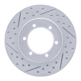 R1 Concepts 1998-2015 Nissan Np300 (Mexico) Front Left Drilled & Slotted Geoperformance Rotor by R1 Concepts 830-67085L
