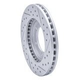 R1 Concepts 1998-2015 Nissan Np300 (Mexico) Front Left Drilled & Slotted Geoperformance Rotor by R1 Concepts 830-67085L