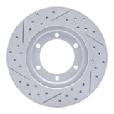 R1 Concepts 1998-2015 Nissan Frontier Front Right Drilled & Slotted Geoperformance Rotor by R1 Concepts 830-67085R