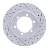 R1 Concepts 1998-2015 Nissan Frontier Front Right Drilled & Slotted Geoperformance Rotor by R1 Concepts 830-67085R