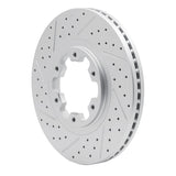 R1 Concepts 1998-2004 Infiniti QX4 Front Left Drilled & Slotted Geoperformance Rotor by R1 Concepts 830-67086L