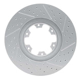 R1 Concepts 1998-2004 Infiniti QX4 Front Left Drilled & Slotted Geoperformance Rotor by R1 Concepts 830-67086L