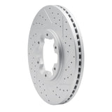 R1 Concepts 1998-2004 Infiniti QX4 Front Right Drilled & Slotted Geoperformance Rotor by R1 Concepts 830-67086R