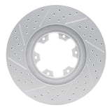 R1 Concepts 1998-2004 Infiniti QX4 Front Right Drilled & Slotted Geoperformance Rotor by R1 Concepts 830-67086R