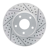 Dynamic Friction 2002-2017 Infiniti M45 Front Right Drilled & Slotted Geoperformance Rotor by Dynamic Friction Company 830-67087R