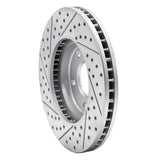 Dynamic Friction 2002-2017 Infiniti M45 Front Right Drilled & Slotted Geoperformance Rotor by Dynamic Friction Company 830-67087R