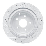 Dynamic Friction 2003-2024 Infiniti M37 Rear Right Drilled & Slotted Geoperformance Rotor by Dynamic Friction Company 830-67089R