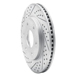 Dynamic Friction 2004-2005 Infiniti Qx56 Front Left Drilled & Slotted Geoperformance Rotor by Dynamic Friction Company 830-67091L