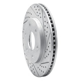 Dynamic Friction 2004-2005 Infiniti Qx56 Front Right Drilled & Slotted Geoperformance Rotor by Dynamic Friction Company 830-67091R