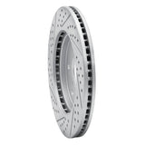 Dynamic Friction 2004-2005 Infiniti Qx56 Front Right Drilled & Slotted Geoperformance Rotor by Dynamic Friction Company 830-67091R