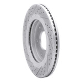 Dynamic Friction 2005-2007 Infiniti Qx56 Front Right Drilled & Slotted Geoperformance Rotor by Dynamic Friction Company 830-67096R
