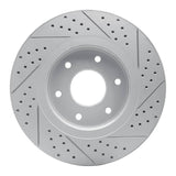 Dynamic Friction 2005-2007 Infiniti Qx56 Front Left Geoperformance Rotor by Dynamic Friction Company 830-67097L