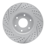 Dynamic Friction 2005-2007 Infiniti Qx56 Front Right Geoperformance Rotor by Dynamic Friction Company 830-67097R