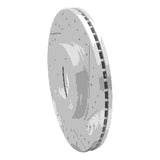 Dynamic Friction 2011-2019 Nissan Sentra Front Right Drilled & Slotted Geoperformance Rotor by Dynamic Friction Company 830-67100R