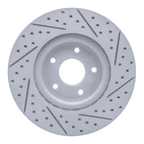 Dynamic Friction 2013-2025 Infiniti Jx35 Front Left Drilled & Slotted Geoperformance Rotor by Dynamic Friction Company 830-67105L