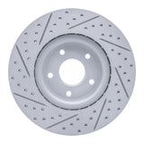 Dynamic Friction 2013-2025 Infiniti Jx35 Front Right Drilled & Slotted Geoperformance Rotor by Dynamic Friction Company 830-67105R
