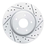 Dynamic Friction 2014-2023 Nissan Rogue Sport Front Right Drilled & Slotted Geoperformance Rotor by Dynamic Friction Company 830-67106R