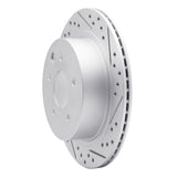 Dynamic Friction 2002-2006 Infiniti Q45 Rear Right Drilled & Slotted Geoperformance Rotor by Dynamic Friction Company 830-68006R