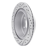 Dynamic Friction 2002-2006 Infiniti Q45 Rear Right Drilled & Slotted Geoperformance Rotor by Dynamic Friction Company 830-68006R