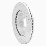 Dynamic Friction 2003-2005 Infiniti G35 Front Left Drilled & Slotted Geoperformance Rotor by Dynamic Friction Company 830-68007L
