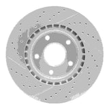 Dynamic Friction 2003-2005 Infiniti G35 Front Right Drilled & Slotted Geoperformance Rotor by Dynamic Friction Company 830-68007R