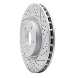 Dynamic Friction 2003-2008 Infiniti G35 Front Right Drilled & Slotted Geoperformance Rotor by Dynamic Friction Company 830-68008R