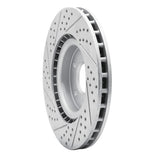 Dynamic Friction 2003-2008 Infiniti G35 Front Right Drilled & Slotted Geoperformance Rotor by Dynamic Friction Company 830-68008R