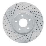 Dynamic Friction 2007-2015 Infiniti G37 Front Left Drilled & Slotted Geoperformance Rotor by Dynamic Friction Company 830-68011L