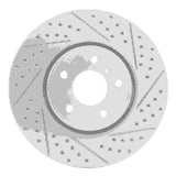 Dynamic Friction 2005-2014 Infiniti Fx35 Front Right Drilled & Slotted Geoperformance Rotor by Dynamic Friction Company 830-68014R