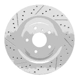 Dynamic Friction 2019-2025 Infiniti Qx50 Front Left Drilled & Slotted Geoperformance Rotor by Dynamic Friction Company 830-68018L