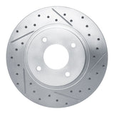 R1 Concepts 1985-1987 Mitsubishi Galant Front Right Drilled & Slotted Geoperformance Rotor by R1 Concepts 830-72007R