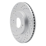 R1 Concepts 2000-2024 Chrysler Sebring Front Left Drilled & Slotted Geoperformance Rotor by R1 Concepts 830-72034L