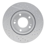R1 Concepts 2000-2024 Chrysler Sebring Front Left Drilled & Slotted Geoperformance Rotor by R1 Concepts 830-72034L