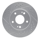 R1 Concepts 2000-2024 Chrysler Sebring Front Left Drilled & Slotted Geoperformance Rotor by R1 Concepts 830-72034L